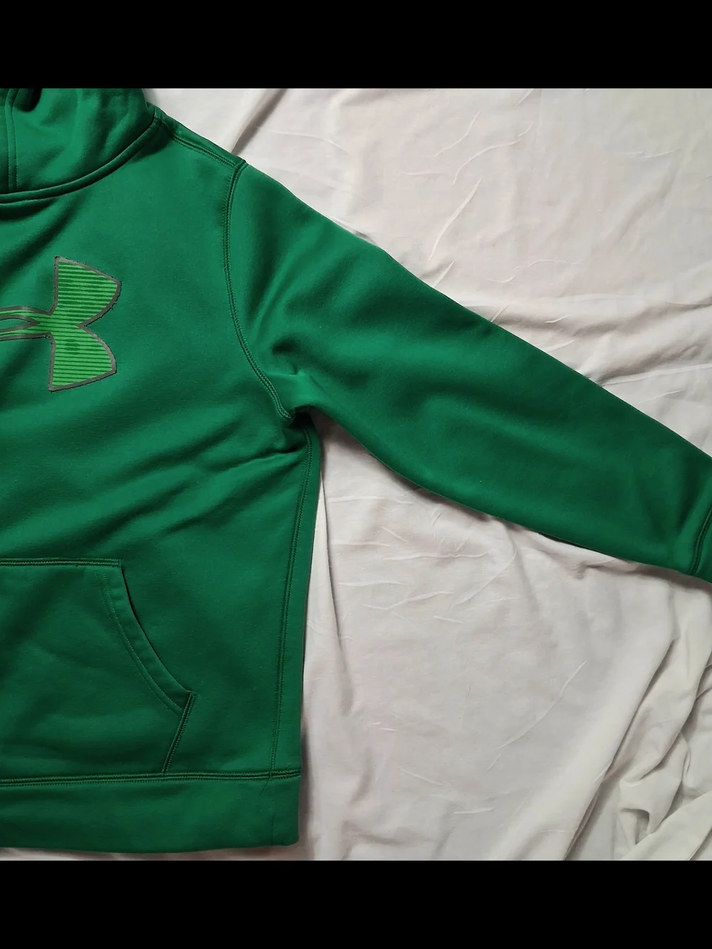 Under Armour Storm Youth pullover Hoodie Sweatshirt Size YLG Youth Large Green